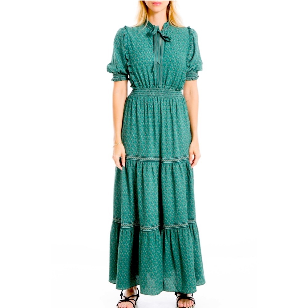 COPY - Max Studio Dress | Size : Xlarge | Color: Green